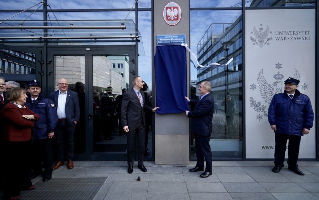 Centrum Nauk Biologiczno-Chemicznych UW Otwarcie
