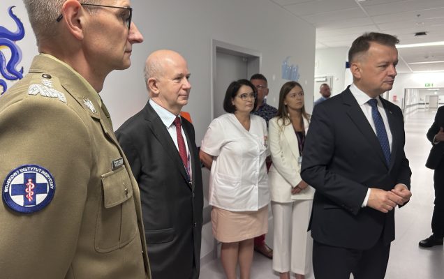 Otwarcie Oddziału Chorób Dziecięcych w szpitalu w Legionowie Wojskowego Instytutu Medycznego.
