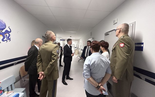 Otwarcie Oddziału Chorób Dziecięcych w szpitalu w Legionowie Wojskowego Instytutu Medycznego.