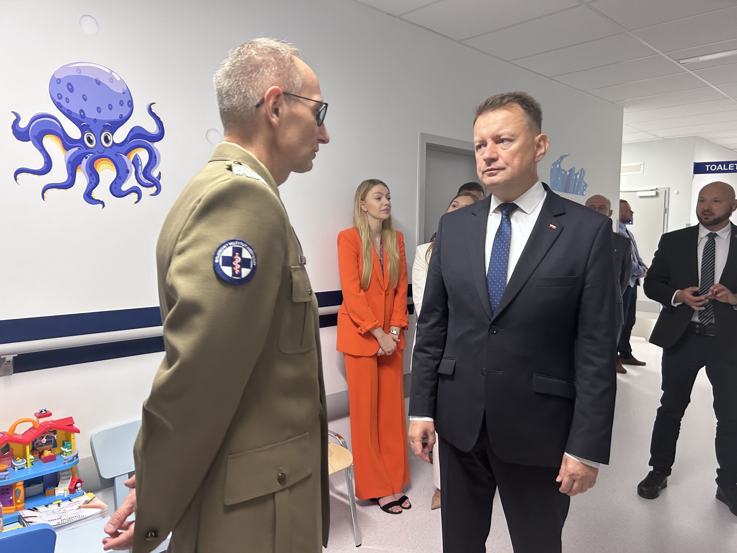 Otwarcie Oddziału Chorób Dziecięcych w szpitalu w Legionowie Wojskowego Instytutu Medycznego.
