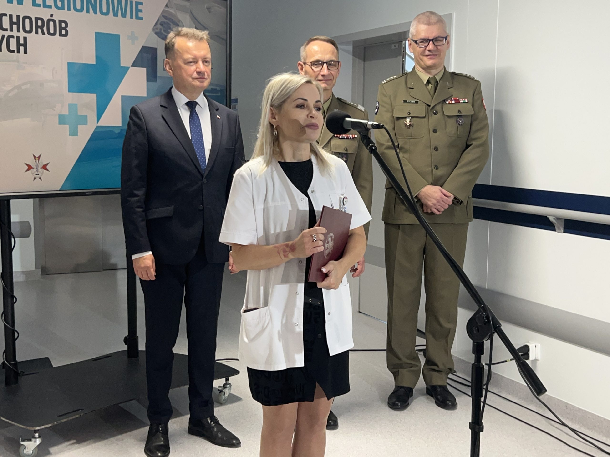 Otwarcie Oddziału Chorób Dziecięcych w szpitalu w Legionowie Wojskowego Instytutu Medycznego.