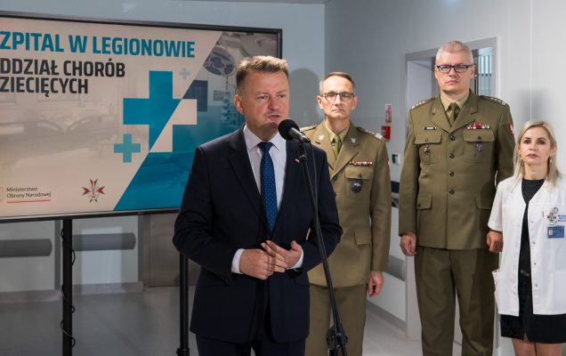Otwarcie Oddziału Chorób Dziecięcych w szpitalu w Legionowie Wojskowego Instytutu Medycznego.