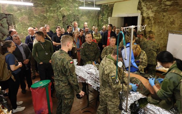 Dr n. med. Justyna Towarek na warsztatach NATO Medical Lessons Learned Workshop