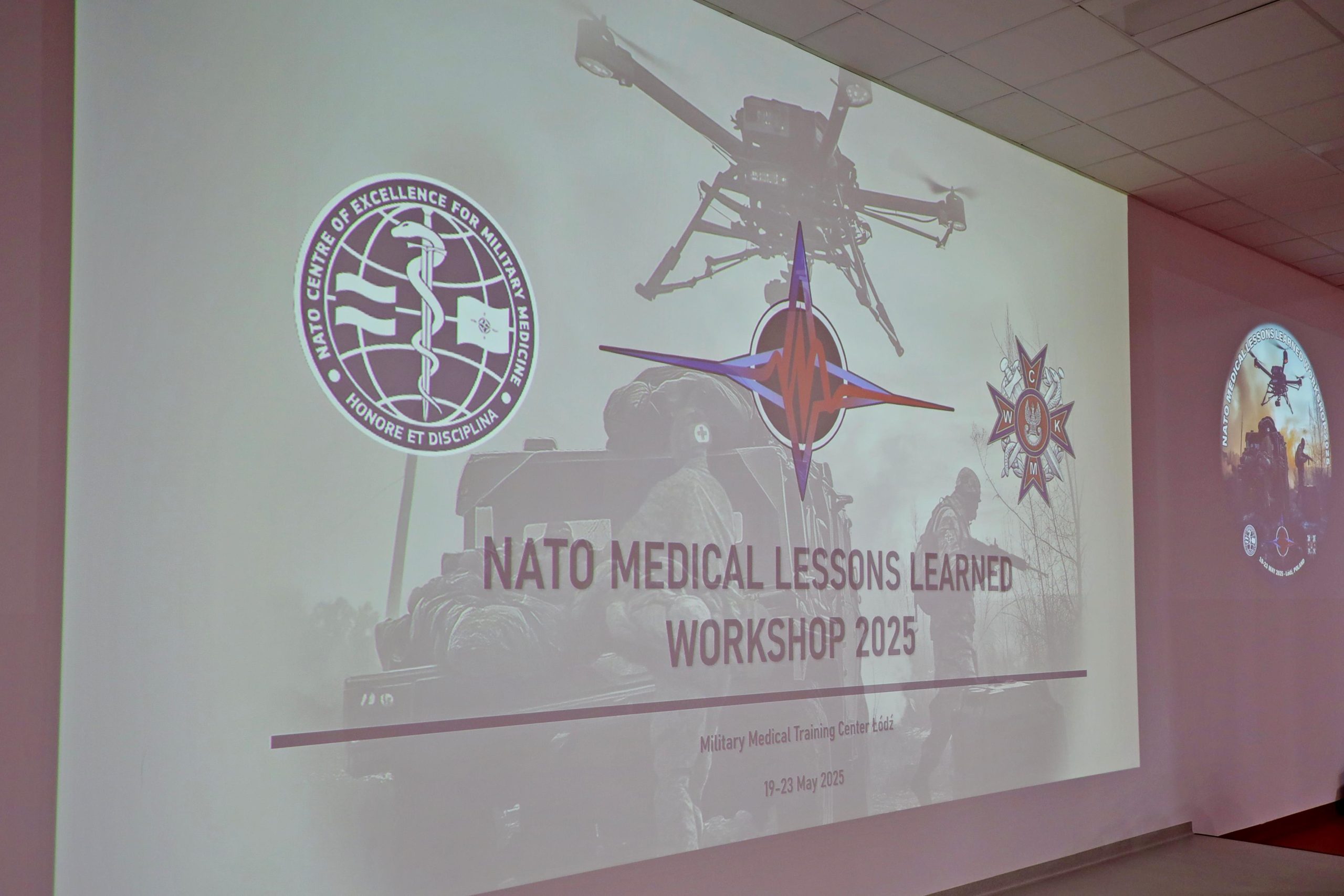 Dr n. med. Justyna Towarek na warsztatach NATO Medical Lessons Learned Workshop