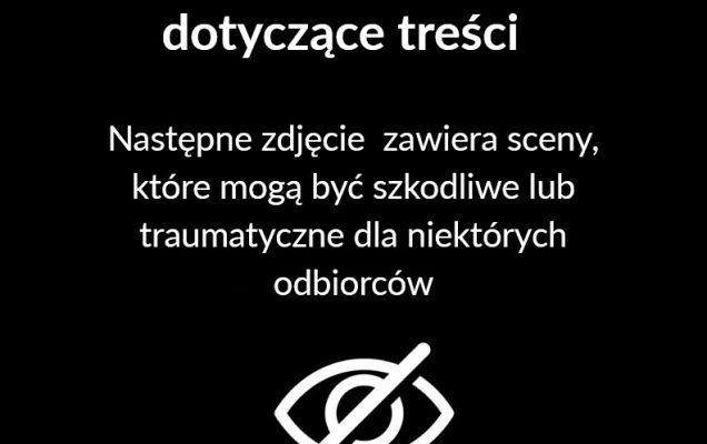 Napis na czarnym tle :