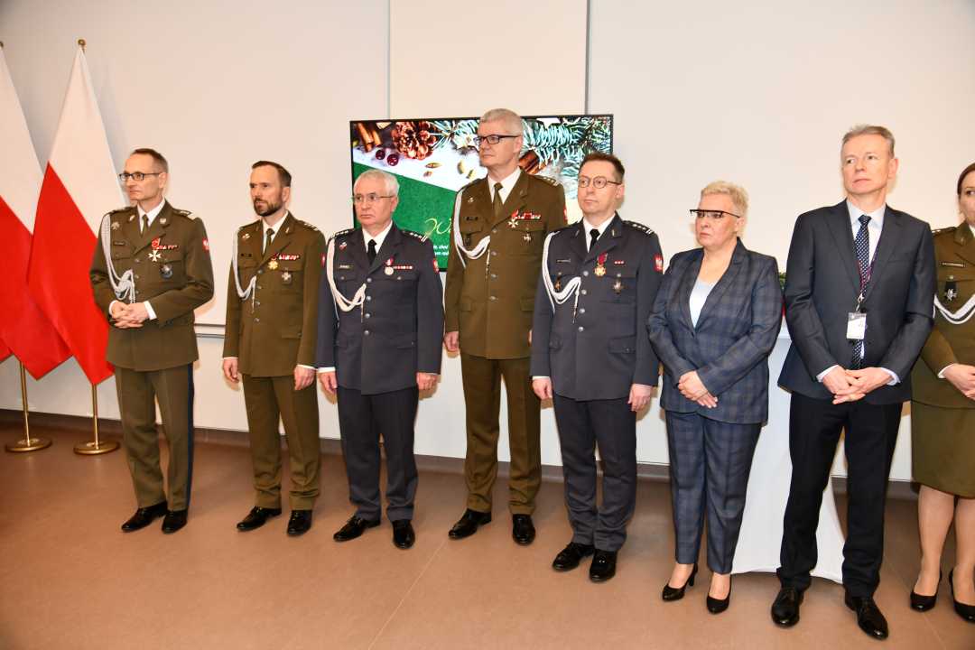 Członkowie dyrekcji Wojskowego Instytutu Medycznego.