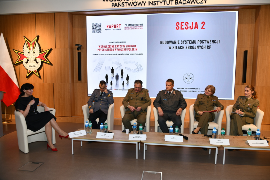Sesja 2 - Temat: Budowanie systemu postwencji w siłach zbrojnych RP